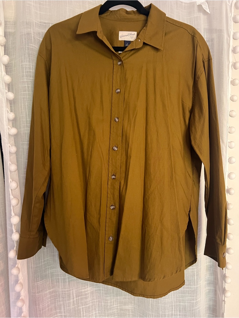 Universal Thread Olive Button-Up Shirt